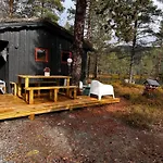 Hytta Pa Med Badestamp