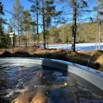 Сasa de vacaciones Hytta Pa Med Badestamp