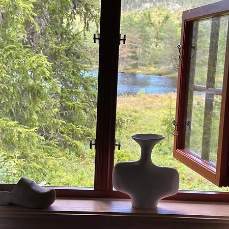 Hytta Pa Med Badestamp Holiday home Oyfjell