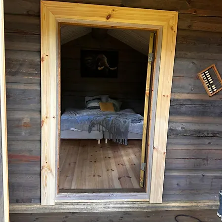 Holiday home Hytta Pa Med Badestamp *