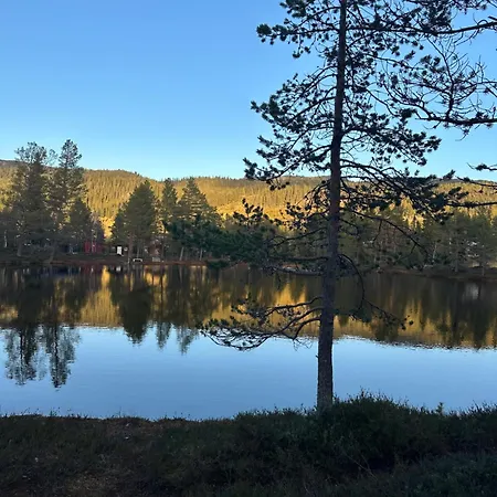 Hytta Pa Med Badestamp * Oyfjell