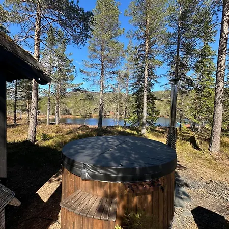 別荘 Hytta Pa Med Badestamp Oyfjell